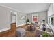 Cozy living room with comfortable seating, hardwood floors, and ample natural light at 4553 Morgan St, Charlotte, NC 28208