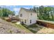 Fenced backyard featuring a patio and trampoline, great for recreation at 658 Morgan Rd, Albemarle, NC 28001