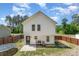 Spacious fenced backyard with a patio, perfect for outdoor activities and entertaining at 658 Morgan Rd, Albemarle, NC 28001