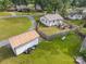 Property with a detached garage and a fenced-in backyard that includes a deck area at 804 Allen Dr, Marshville, NC 28103