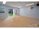 A spacious and well-lit garage offers functionality and storage solutions at 1260 Piccadilly Dr, Charlotte, NC 28211