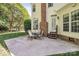 Spacious patio with a table and chairs; great for outdoor gatherings at 15000 Strathmoor Dr, Charlotte, NC 28277