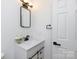Stylish bathroom with elegant vanity, modern fixtures, and a sleek mirror at 1757 Ashcroft Ln, Rock Hill, SC 29732