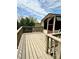Exterior deck overlooking a grassy area with sky and cloud views at 2030 Keisler Dairy Rd, Conover, NC 28613