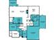 Detailed floor plan showcasing the layout of the home, including bedrooms, bathrooms, and living spaces at 2512 Mabel Ln, Monroe, NC 28110