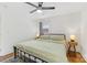 The main bedroom features a comfortable bed and neutral decor at 2933 Hilliard Dr, Charlotte, NC 28205