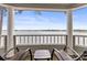 Relaxing screened porch featuring serene lake views and comfortable seating at 372 Northwest Dr, Davidson, NC 28036