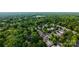 Aerial view of neighborhood with many trees at 4122 Banfield Pl, Charlotte, NC 28226