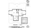 Detailed second-floor plan with loft, bedroom, bath, and open-to-below area, plus total square footage at 4122 Banfield Pl, Charlotte, NC 28226