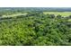 Wide aerial of lush green forest with the occasional building, illustrating a blend of nature and community at 4705 Campground View Rd, Catawba, NC 28609