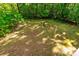 Expansive backyard showcasing a lush green space, offering a private outdoor oasis surrounded by mature trees at 6766 Little Mountain Rd, Sherrills Ford, NC 28673
