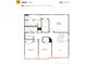 Second floor plan featuring three bedrooms, two bathrooms, and a loft at 918 Windy Oak Ct, Indian Trail, NC 28079
