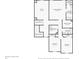 Second floor plan showing primary bedroom, office, bathroom, laundry room, and bedrooms at 104 Trellis Ln, Troutman, NC 28166