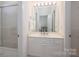 Bright bathroom featuring a shower, vanity, and tile flooring at 110 Cramer Mountain Woods None, Cramerton, NC 28032