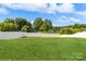 Expansive backyard with lush green grass, mature trees, and a serene ambiance at 2772 Sherrills Stream Dr, Sherrills Ford, NC 28673