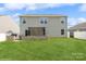 Large backyard perfect for and pets, featuring a pergola-covered patio for lounging at 2772 Sherrills Stream Dr, Sherrills Ford, NC 28673