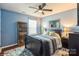 Relaxing bedroom showcasing a comfy bed, stylish nightstands, and a window with peaceful natural light at 2772 Sherrills Stream Dr, Sherrills Ford, NC 28673