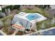 Aerial shot of community clubhouse with pool and playground, offering many amenities at 3032 Kilbeggan Dr, Lake Wylie, SC 29710