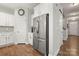 Kitchen with stainless steel refrigerator and stainless appliances at 3588 County Down Ave, Kannapolis, NC 28081