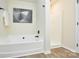 Bathroom with a bathtub and stand up shower at 3602 Brookstone Trl, Indian Trail, NC 28079