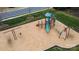 Aerial view of a playground with swings, slides, and climbing structures at 4071 Thames Cir, Fort Mill, SC 29715