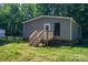 Backyard featuring a fenced-in yard and a wooden deck with steps at 4920 Morrison Houser Trl # 2, Lincolnton, NC 28092