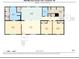 Layout of the house featuring a kitchen, living room, two bedrooms, two bathrooms, a laundry room, and a deck at 4920 Morrison Houser Trl # 2, Lincolnton, NC 28092