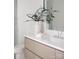 Bright bathroom featuring dual sinks, sleek modern fixtures, and a glass-enclosed shower at 614 Queens Rd, Charlotte, NC 28207