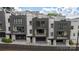 Modern townhome with multi-level balconies and attached garages in a desirable neighborhood at 614 Queens Rd, Charlotte, NC 28207