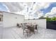 Relaxing rooftop deck featuring plush seating, cozy ambiance, and scenic treetop backdrop at 614 Queens Rd, Charlotte, NC 28207