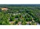 Aerial view showing the home nestled in a lush, green neighborhood at 709 Weldon Ln, Salisbury, NC 28146