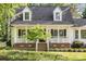 Charming home featuring a covered front porch and well-maintained landscaping at 709 Weldon Ln, Salisbury, NC 28146