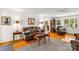 Bright living room featuring hardwood floors, traditional furnishings, and ample space at 709 Weldon Ln, Salisbury, NC 28146