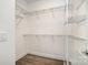 Walk-in closet with wire shelving, providing efficient storage space and organization at 722 English St, Monroe, NC 28110