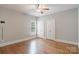 Bedroom with hardwood floors and closets at 7358 Bay Cove Ct, Denver, NC 28037