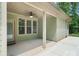 Covered patio area with ceiling fan at 7358 Bay Cove Ct, Denver, NC 28037