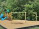 Community playground featuring swings and slide, providing a fun and safe recreational area for children at 7405 Albemarle Dr, Denver, NC 28037
