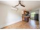 Open-concept kitchen and living room area with ample space and great natural light at 822 W Front St, Statesville, NC 28677