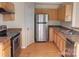 Efficient kitchen with stainless steel appliances, plentiful cabinet space, and durable countertops at 8551 Appledale Dr, Charlotte, NC 28262