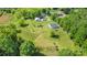 Aerial view showcases multiple properties, green spaces, and a serene, well-maintained neighborhood at 940 Hatchett Rd, Lincolnton, NC 28092