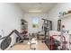 Home gym with weightlifting equipment and sink, perfect for fitness enthusiasts at 940 Hatchett Rd, Lincolnton, NC 28092
