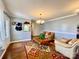 Comfortable living room with a classic rug, a neutral color scheme, and traditional furniture at 970 Mt Moriah Church Rd, China Grove, NC 28023