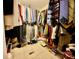 This walk-in closet has shelving and ample storage for clothing and accessories at 970 Mt Moriah Church Rd, China Grove, NC 28023