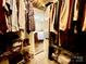 Well-organized walk-in closet offering plenty of room for clothes and shoe storage at 970 Mt Moriah Church Rd, China Grove, NC 28023