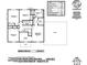 Detailed second-floor floor plan showcasing bedroom layouts and total area at 10024 Whitethorn Dr, Charlotte, NC 28277