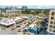 Aerial view of shopping center and dining locations at 11329 Corliss Ave, Charlotte, NC 28277