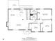 Detailed floor plan of the home showcasing the layout with dimensions and room names at 131 Little Forest Ln, Statesville, NC 28625