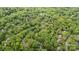 Stunning aerial view of a neighborhood filled with lush green trees and well-maintained homes at 2600 Oakmeade Dr, Charlotte, NC 28270