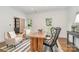 Comfortable living room with neutral colors, natural light and hardwood floors at 2600 Oakmeade Dr, Charlotte, NC 28270