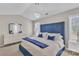 Serene main bedroom with vaulted ceilings, stylish decor, and plenty of natural light at 3127 Ocalle Ln, Indian Land, SC 29707